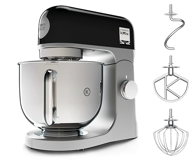 Impastatrice planetaria Kenwood kMix KMX750BK nera con scocca in metallo