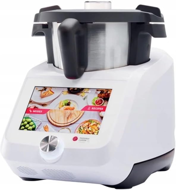 Robot da cucina con cottura Silvercrest Monsieur Cuisine Smart 2022, bianco