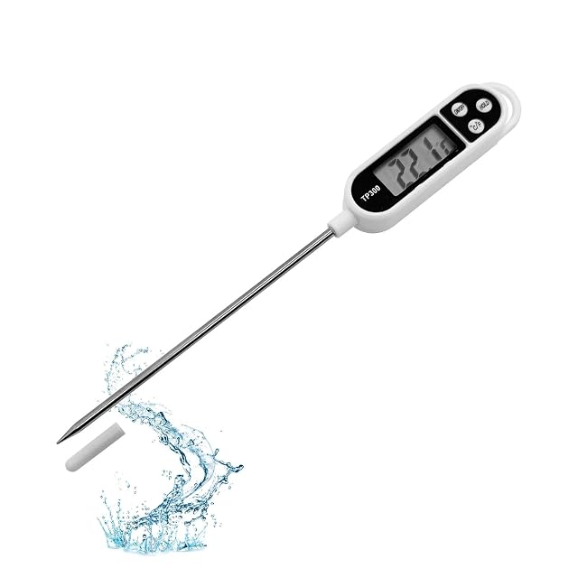 Termometro da cucina digitale a lettura istantanea Skythrive 060EXP, bianco